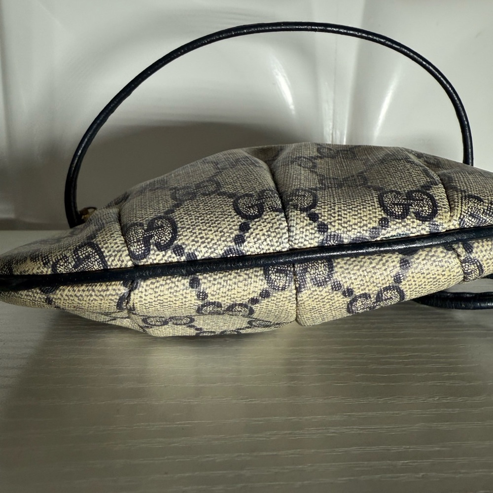 Gucci Beige and Blue  Patterned Crossbody Bag - Picture 6 of 11